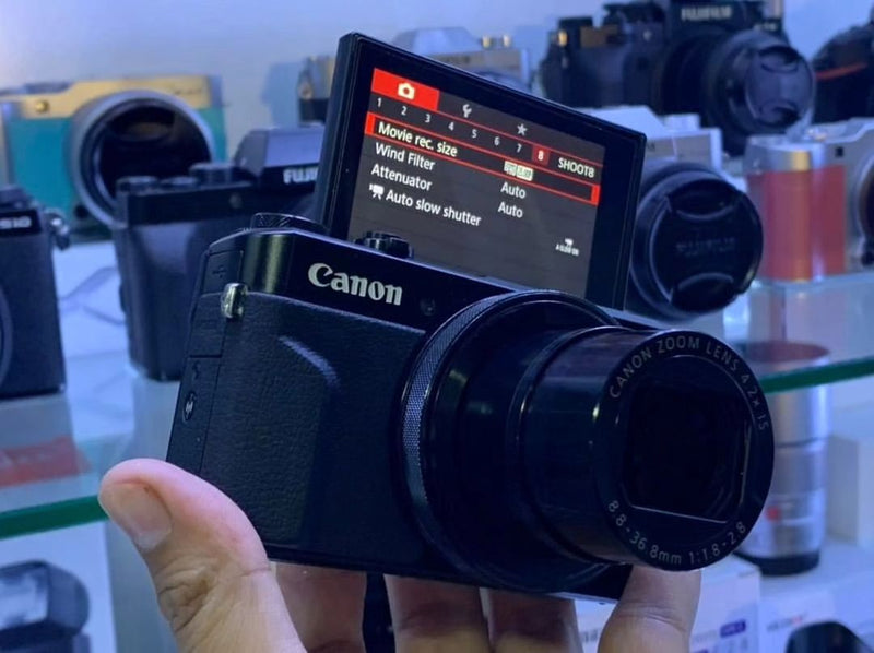 Camera Canon G7x Mark II